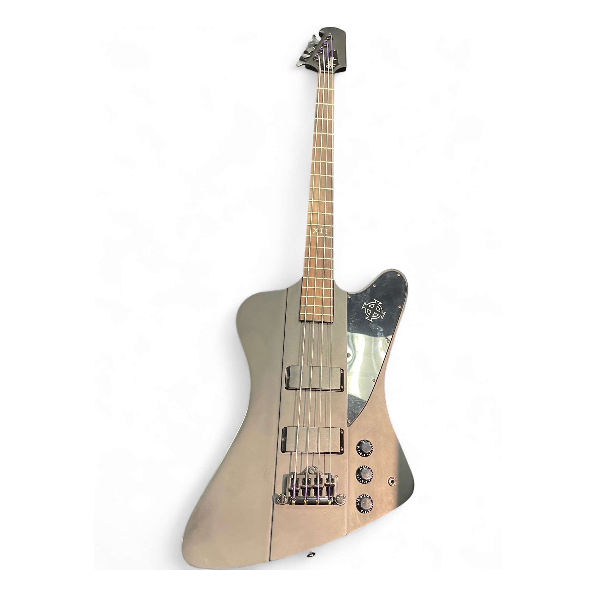 Used Epiphone Thunderbird IV Goth Satin Black Electric Bass