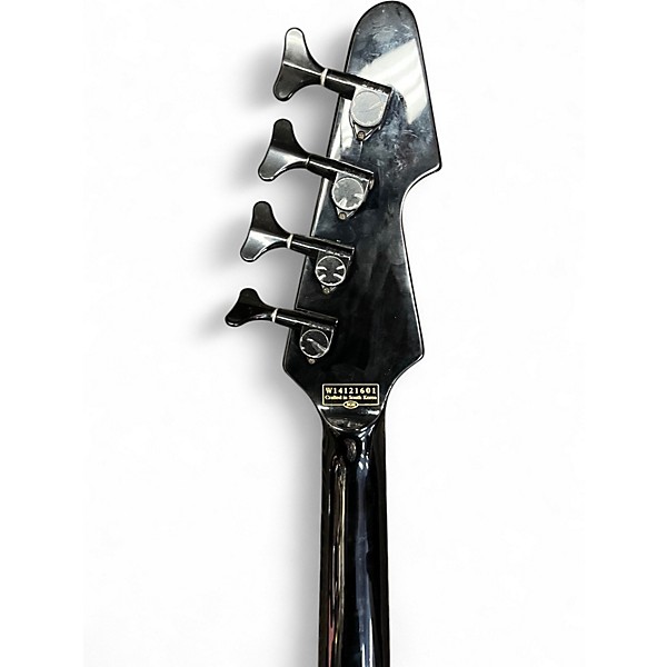 Used Schecter Guitar Research Dale Stewart Signature Black Electric Bass Guitar