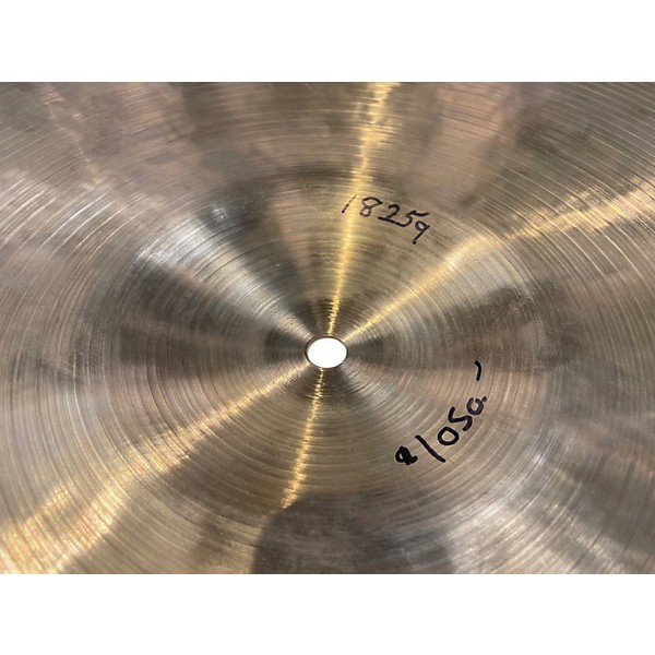 Used Spizzichino 20in 20 CRASH RIDE 2 RIVETS Cymbal