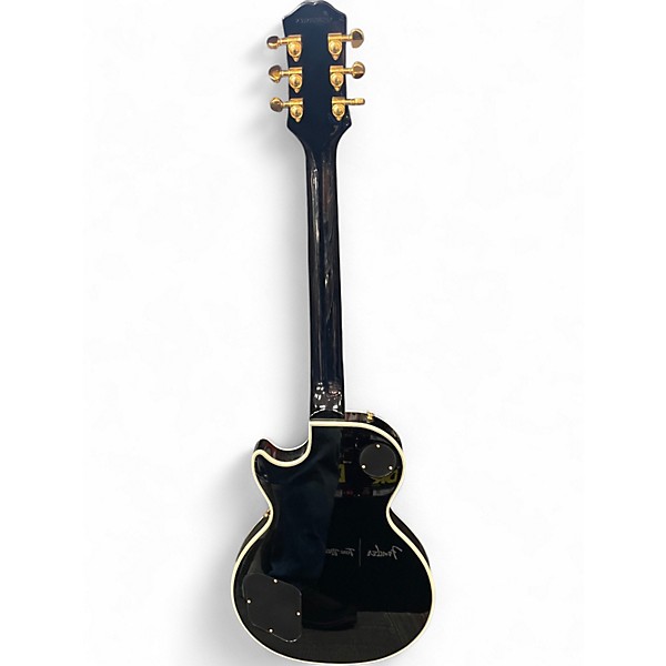 Used Epiphone Les Paul Custom Antique Ivory Solid Body Electric Guitar