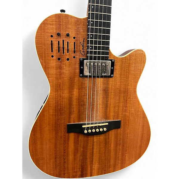Used Godin A6 Ultra Natural Acoustic Electric Guitar