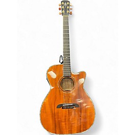 Used Alvarez wy1k yairi Natural Acoustic Electric Guitar