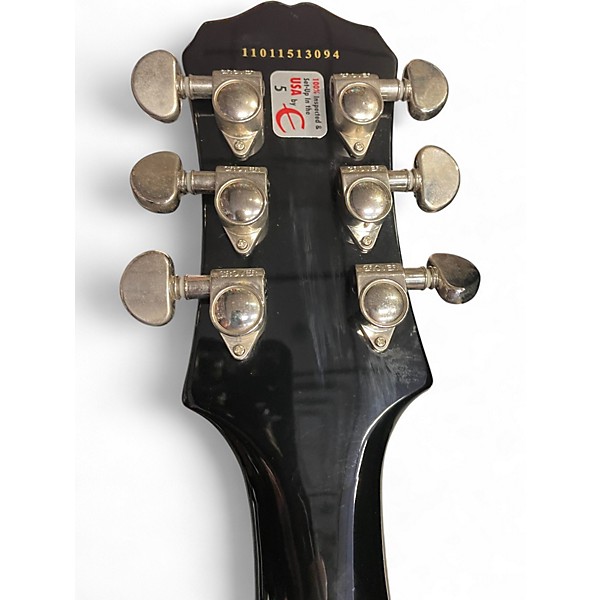 Used Epiphone Les Paul Studio Black Solid Body Electric Guitar