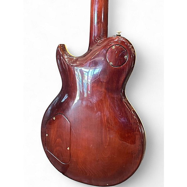 Used Aria PE-R80 NATURAL MAHOGANY Solid Body Electric Guitar