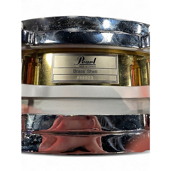 Used Pearl 14in Brass Shell Brass Drum