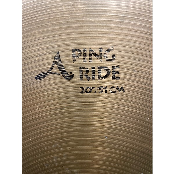Used Zildjian 20in Ping Ride Cymbal