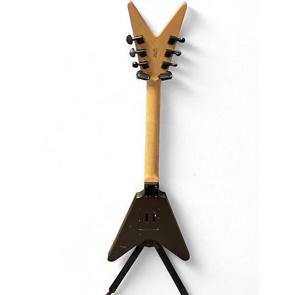 Used Dean VX Flat Black Solid Body Electric Guitar