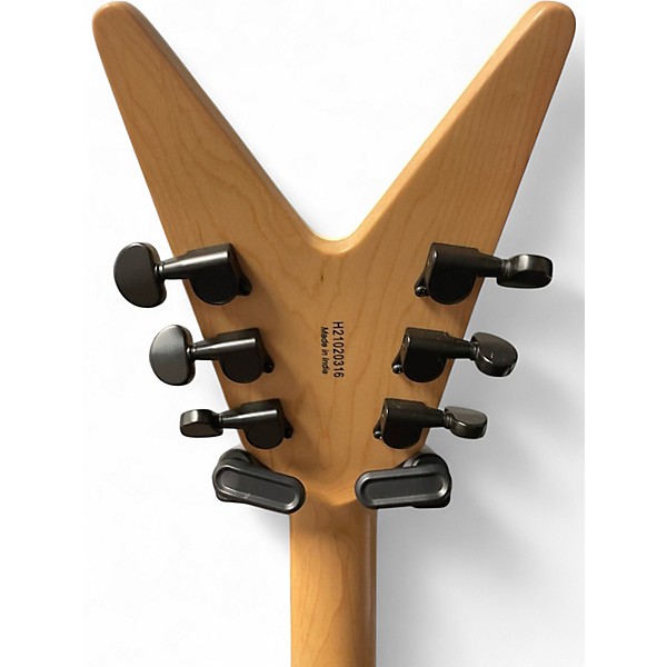 Used Dean VX Flat Black Solid Body Electric Guitar