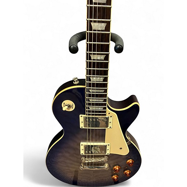Used Epiphone Les Paul Standard Pro QUILT BLUE FADE Solid Body Electric Guitar