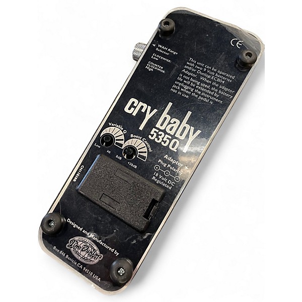 Used Dunlop 535Q Cry Baby Multi-Wah Effect Pedal