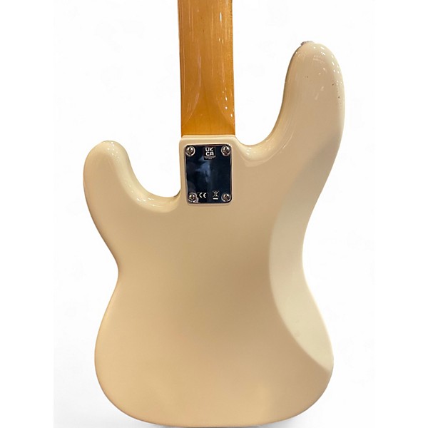 Used Fender Vintera II 60's P Bass Olympic White Electric Bass Guitar