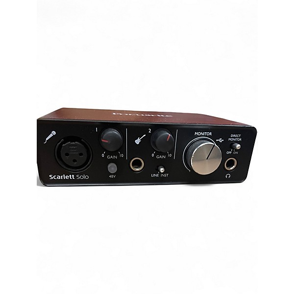 Used Focusrite Scarlett Solo Gen 2 Audio Interface