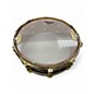 Used Seven Six Drum Company 4.5X14 Cypress Stave Shell Snare Transparent Purple Drum