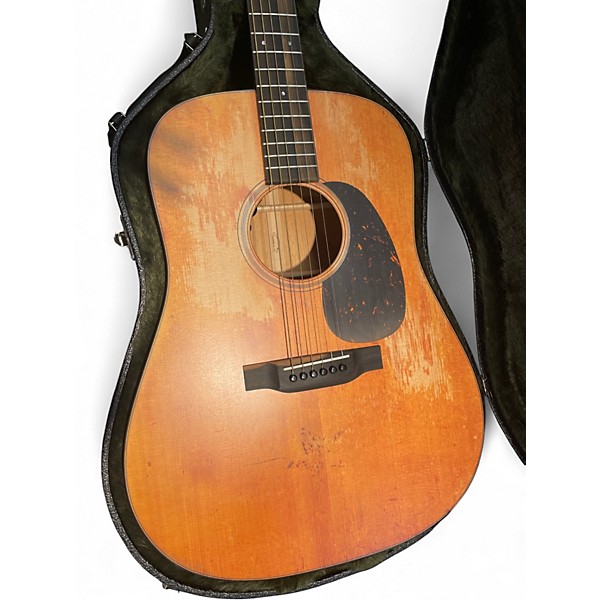Used Martin d18 street legand Natural Acoustic Electric Guitar