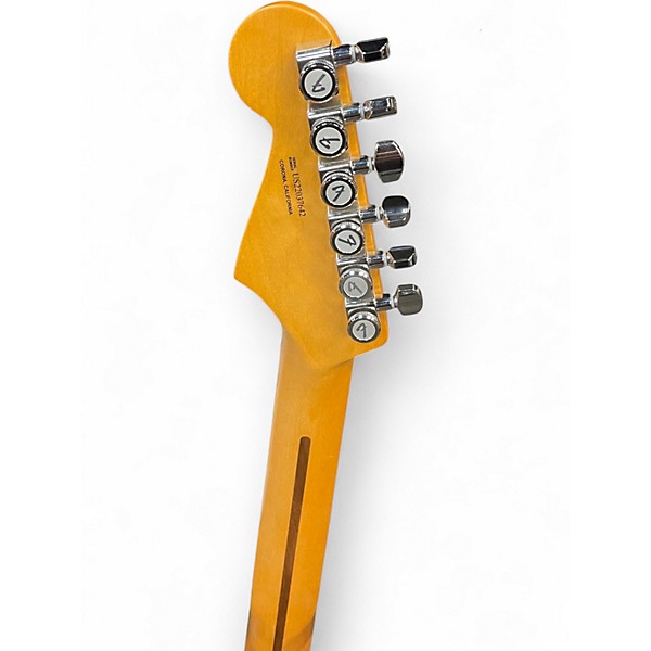 Used Fender American Ultra Stratocaster COBRA BLUE Solid Body Electric Guitar