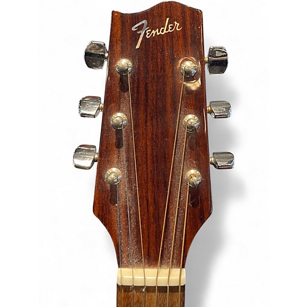 Used Fender F210LH Natural Acoustic Guitar