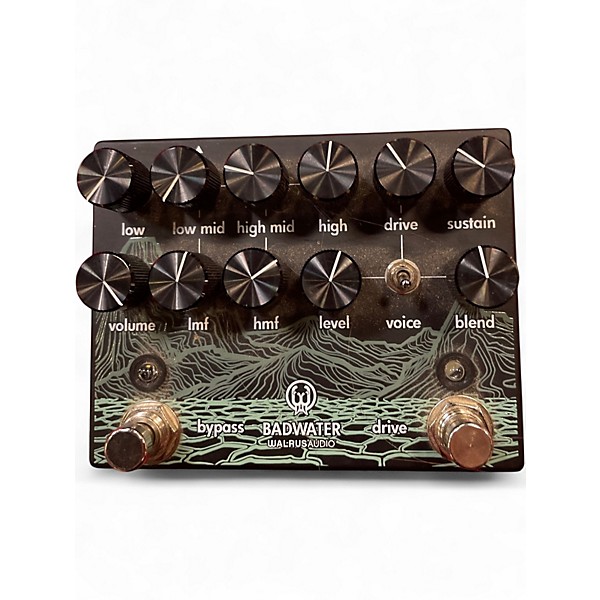 Used Walrus Audio badwater Bass Effect Pedal | Guitar Center