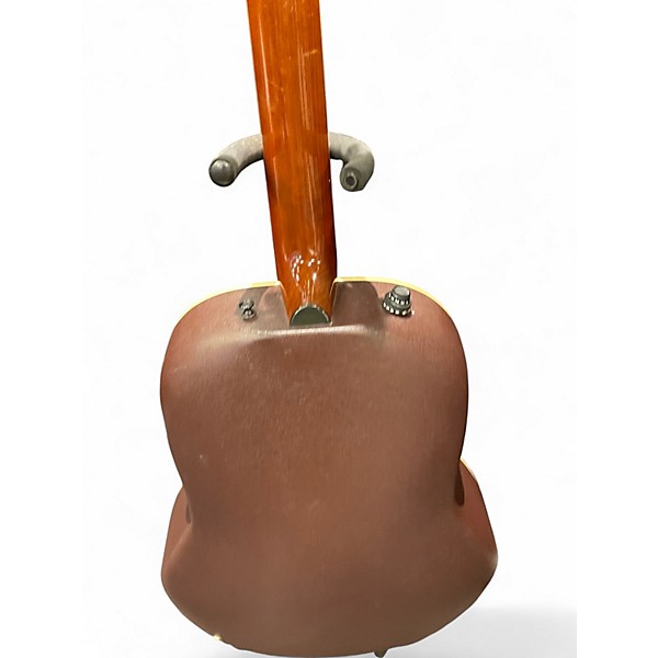 Used Ovation 1517 Natural Acoustic Electric Guitar