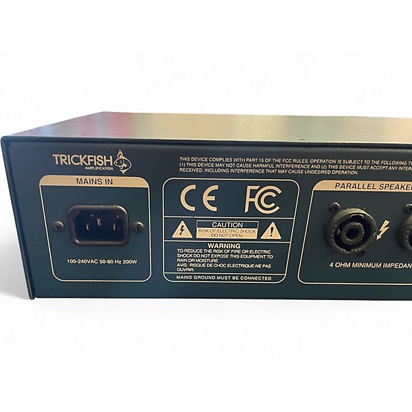 Used Trickfish Bullhead 1K Bass Amp Head | Guitar Center Used Trickfish Bullhead 1K Bass Amp Head | Guitar Center