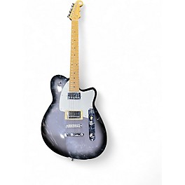 Used Reverend CHARGER HB SILVER BURST Solid Body Electric Guitar