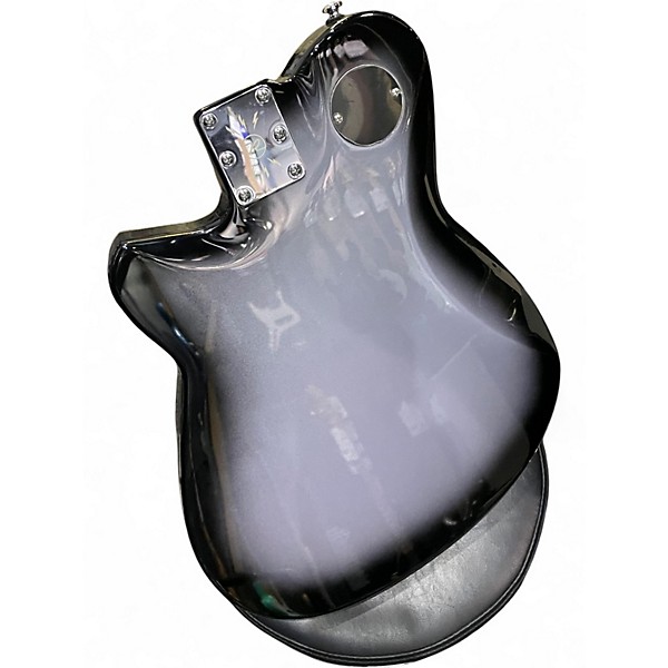 Used Reverend CHARGER HB SILVER BURST Solid Body Electric Guitar