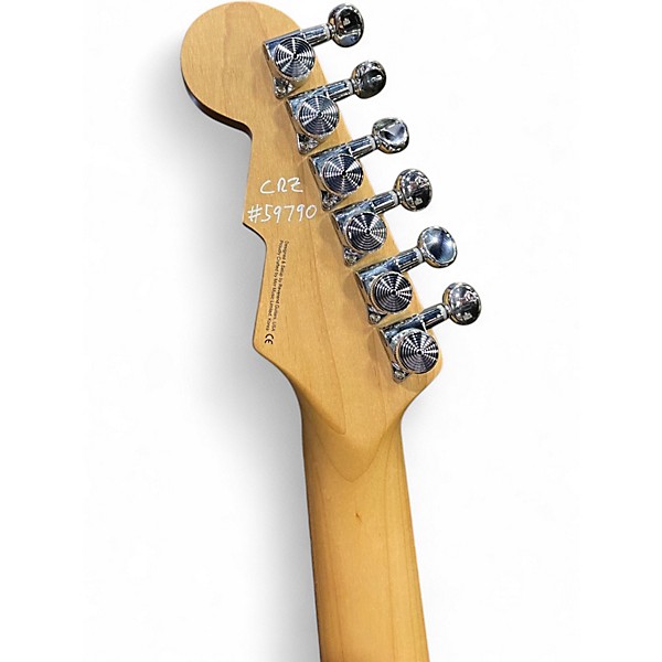 Used Reverend CHARGER HB SILVER BURST Solid Body Electric Guitar