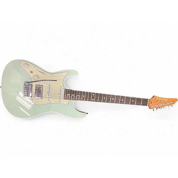 Used Ibanez AZ2204NW Mint Green Solid Body Electric Guitar