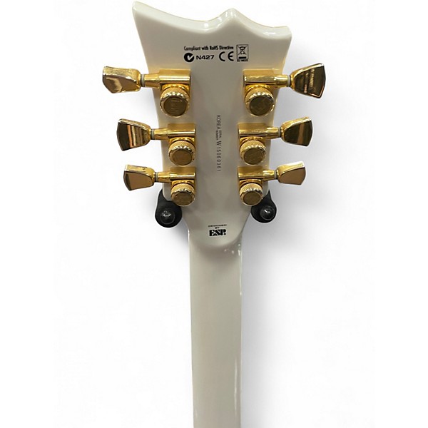 Used ESP LTD EC1000T CTM Alpine White Solid Body Electric Guitar