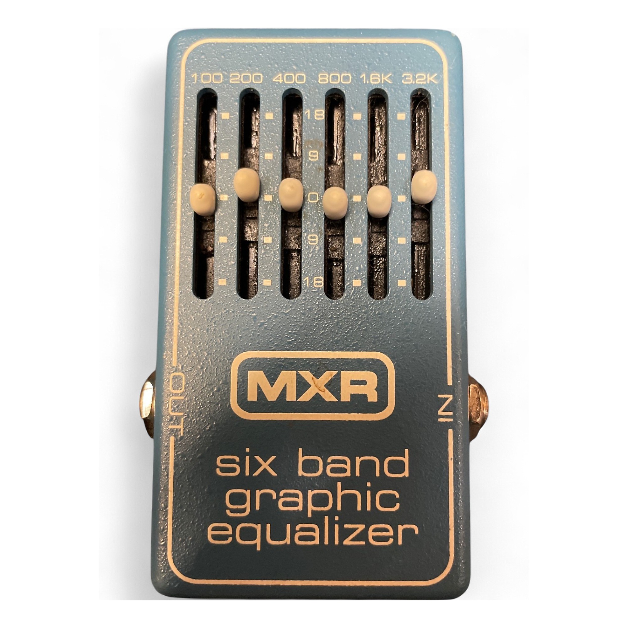 MXR six band graphic equalizer 1981年製 MXR six band graphic equalizer 1981年製 Feature – 1981 MXR
