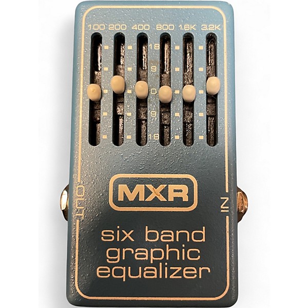 ギター MXR 6-Band Graphic Equalizer MXR M109S Six Band EQ Pedal | Sweetwater