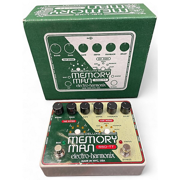 Used Electro-Harmonix Deluxe Memory Man Effect Pedal