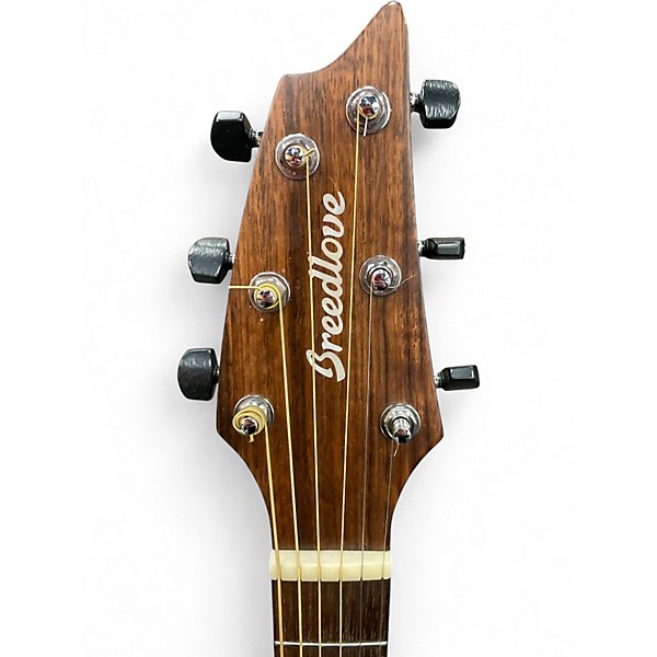Used Breedlove wildwood concert Mahogany Acoustic Electric Guitar