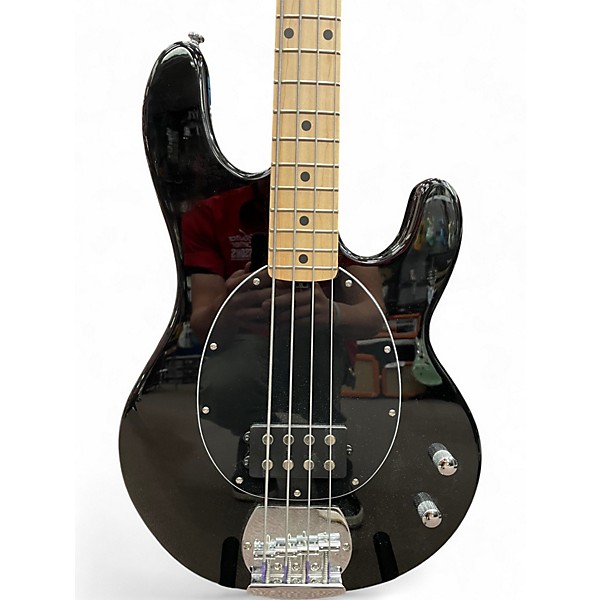 Used Sterling by Music Man STINGRAY Black Electric Bass Guitar