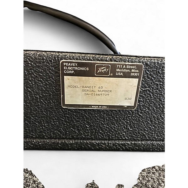 Used Peavey Bandit 65 Guitar Combo Amp