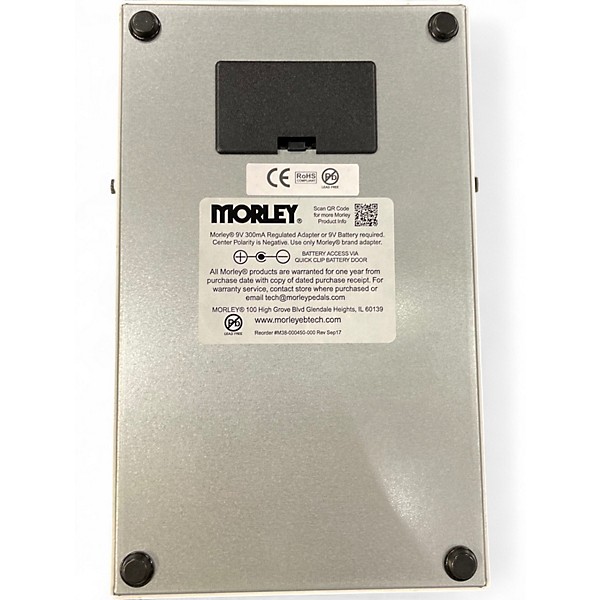 Used Morley Skeleton Wah Effect Pedal