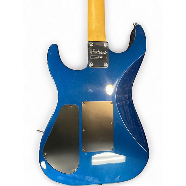 Used Jackson Dinky EMG w/ Floyd Metallic Blue Solid Body