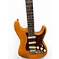 Used 2010 Fender Stratocaster Deluxe Amber Solid Body Electric Guitar thumbnail