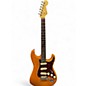 Used 2010 Fender Stratocaster Deluxe Amber Solid Body Electric Guitar