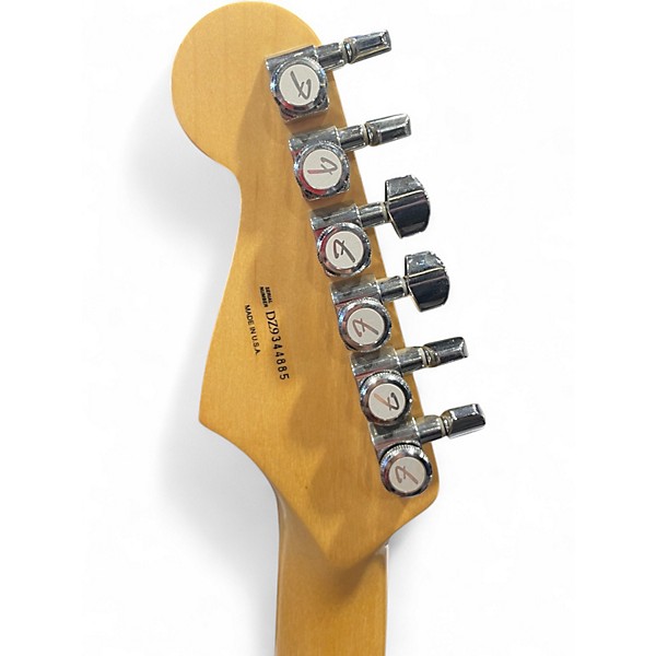 Used 2010 Fender Stratocaster Deluxe Amber Solid Body Electric Guitar