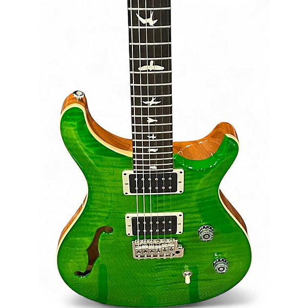 Used PRS CE22 Green Solid Body Electric Guitar