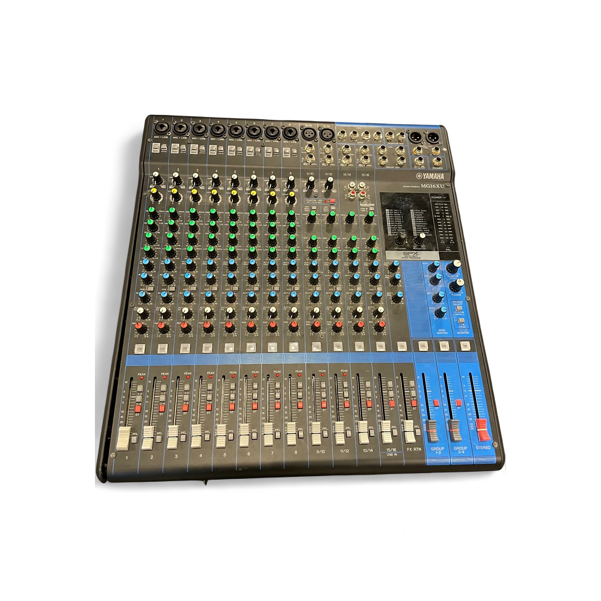 Used Yamaha MG16XU Unpowered Mixer | Guitar Center