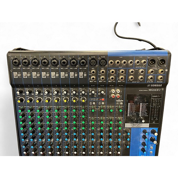 【美品】YAMAHA MG16XU MG16XU 16-Channel Mixer with USB and Effects - Yamaha USA