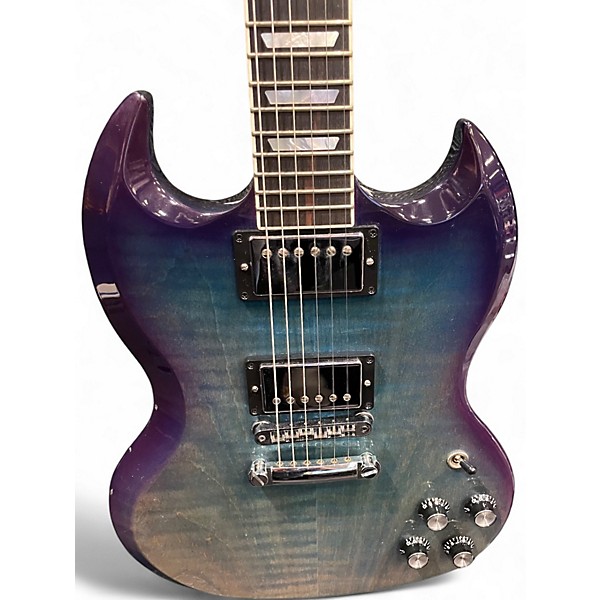 Used Gibson SG Modern Blueberry Fade Solid Body Electric Guitar