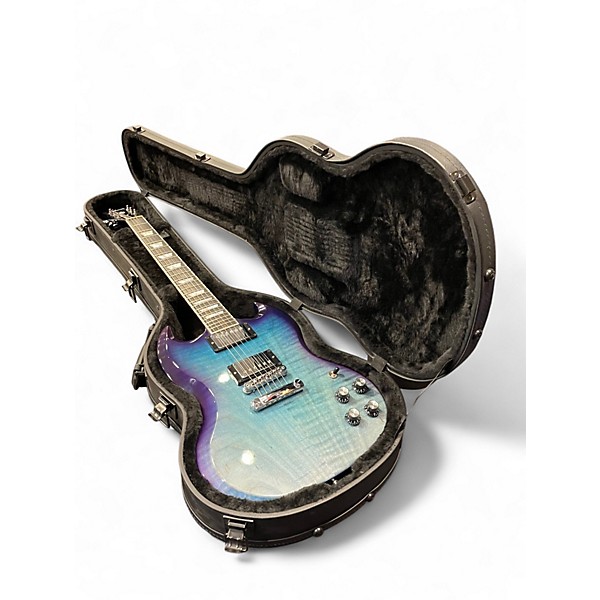 Used Gibson SG Modern Blueberry Fade Solid Body Electric Guitar