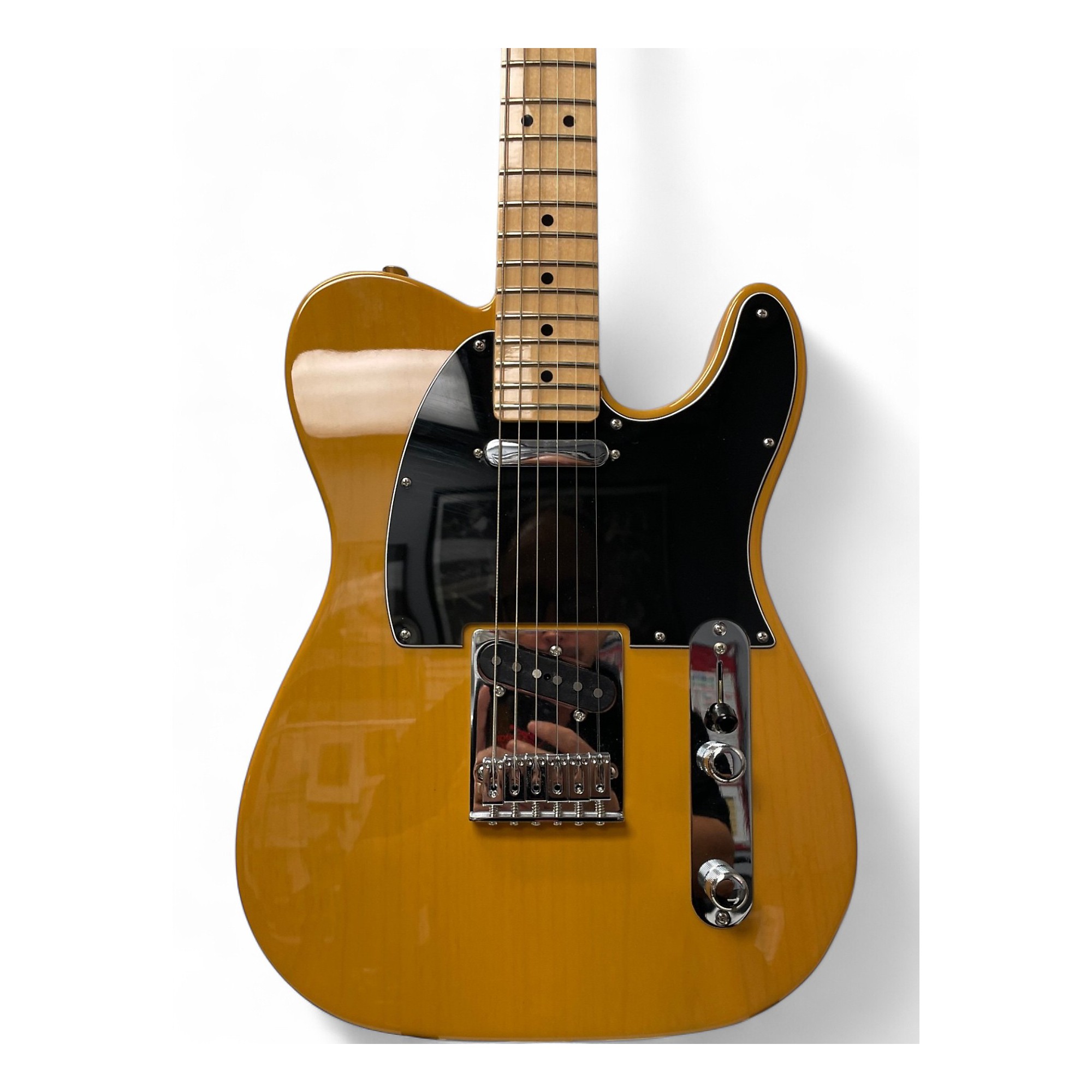ギター Fender player Telecaster Butterscotch Fender Player Telecaster - Butterscotch Blonde with Maple