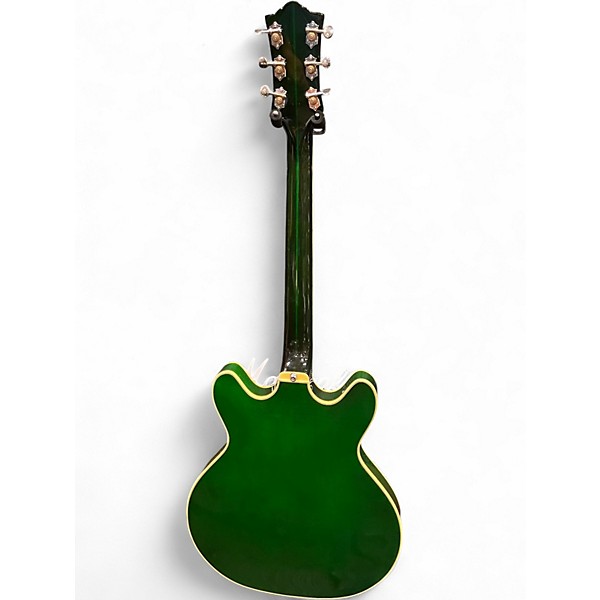 Used Guild SFIVST Starfire Emerald Green Hollow Body Electric Guitar