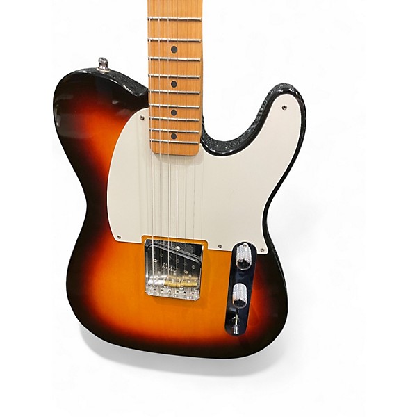 Used Fender Standard Telecaster 3 Color Sunburst Solid Body Electric Guitar