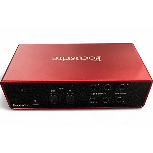 Used Focusrite Scarlett 4i4 Audio Interface