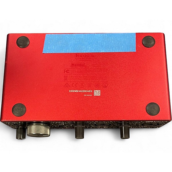 Used Focusrite Scarlett 4i4 Audio Interface