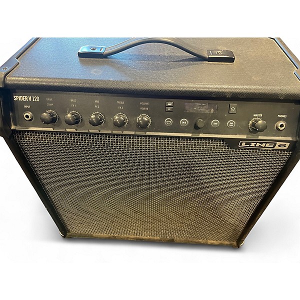 Used Line 6 Spider V 120 1x12 Guitar Combo Amp